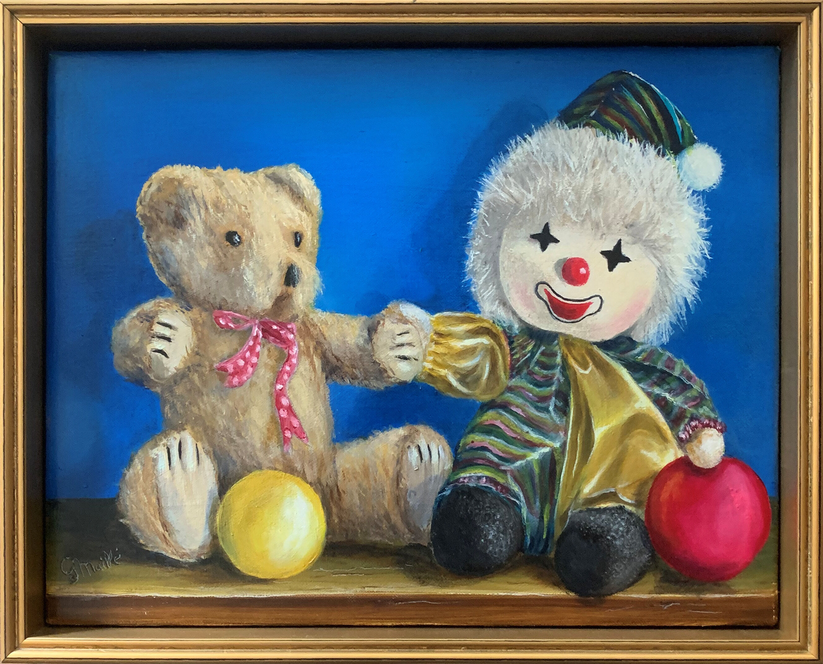 Cherished Playmate framed 