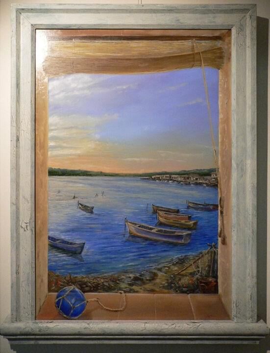 Morning sun at the fishermen village