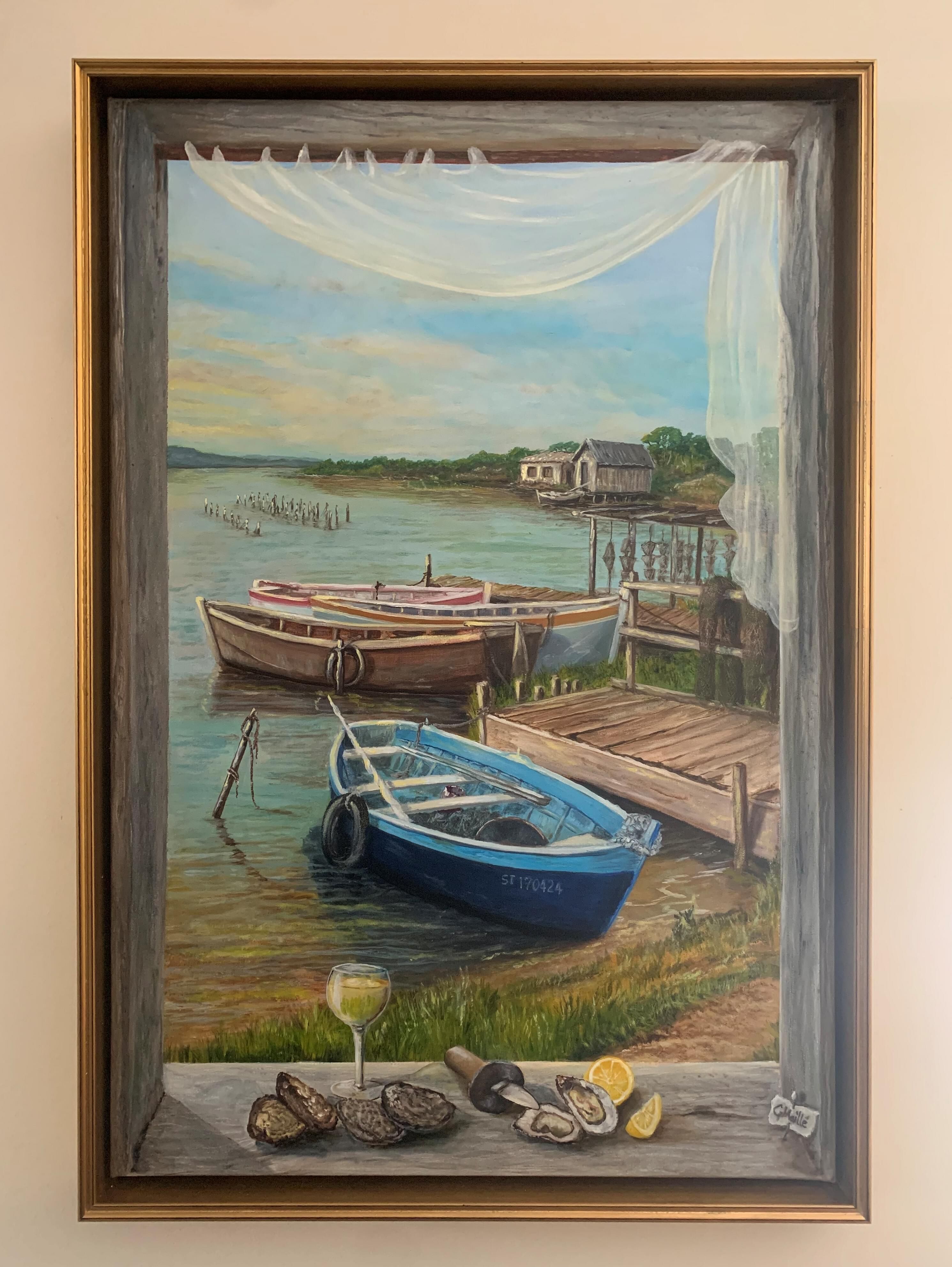 Harbour Oyster's framed