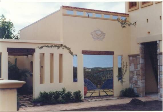 Tuscany mural