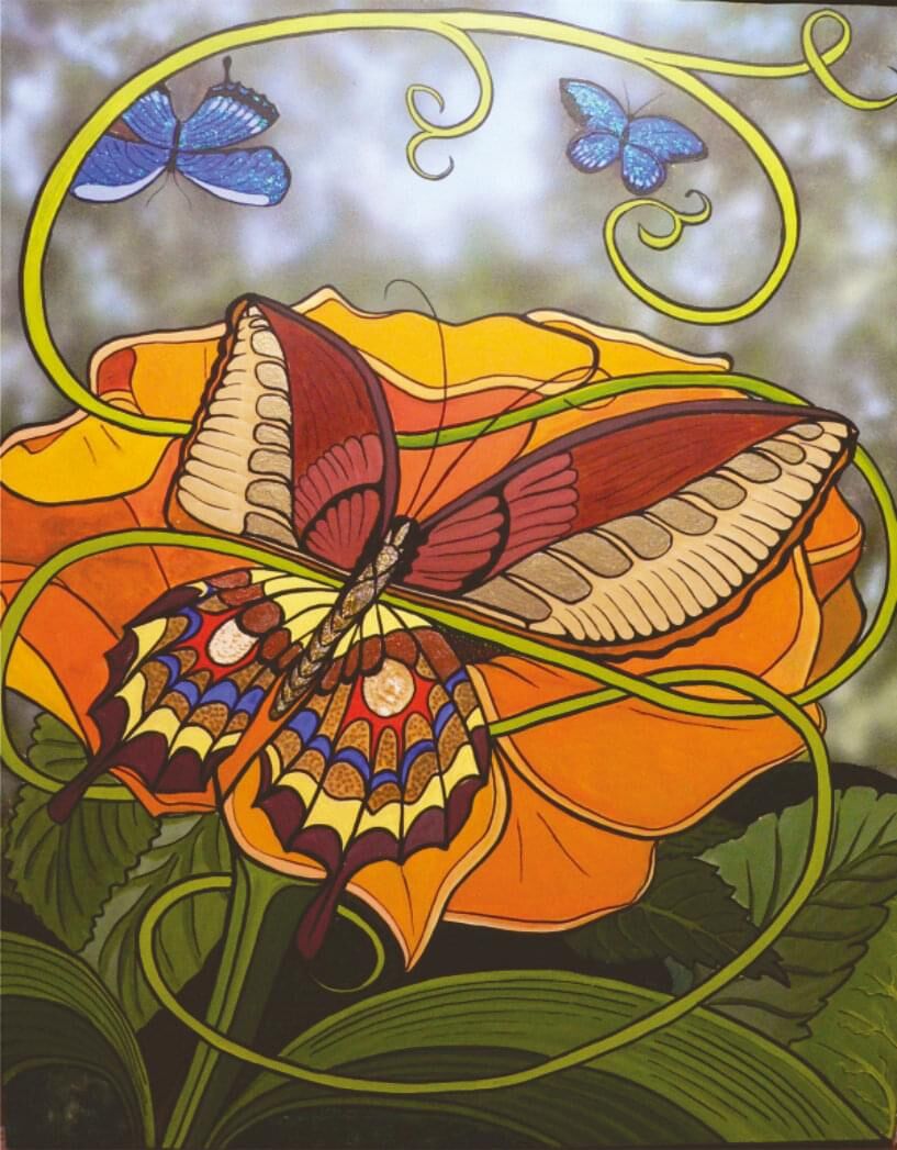 The butterflies